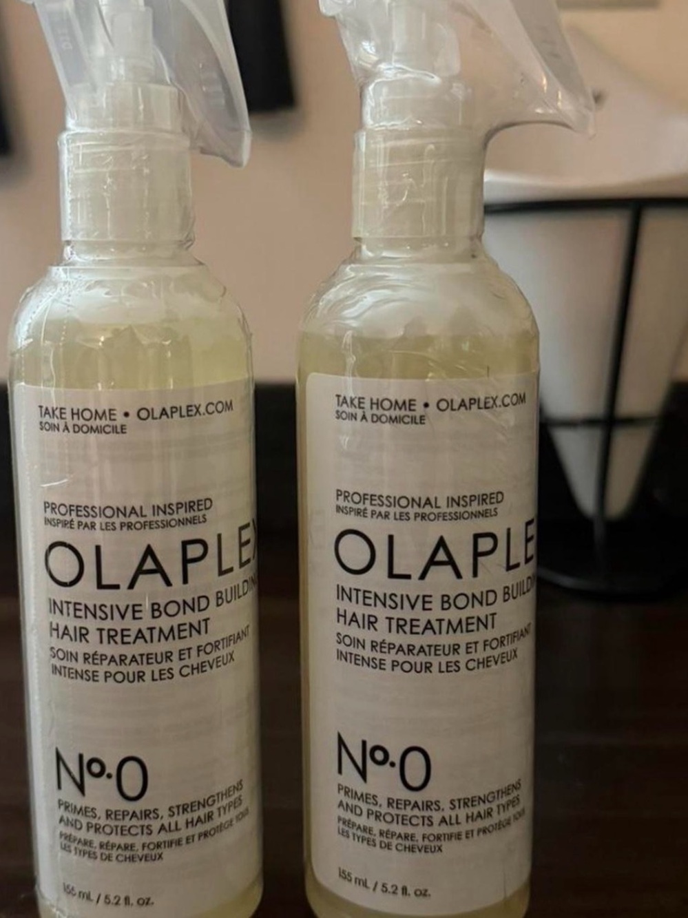 OLAPLEX No.0 Intensive Bond Building Hair Treatment — Clear / White